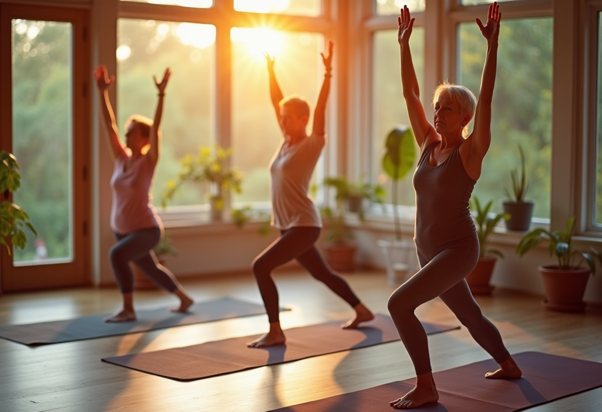 Йога практика на природі